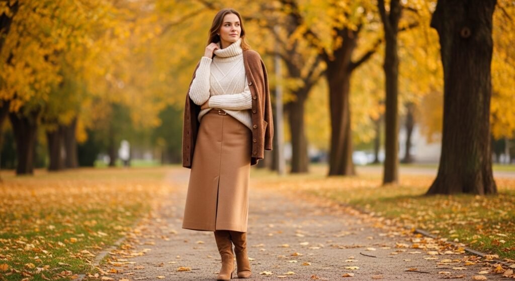 kate-middleton-knitwear-layering-midi-skirt-autumn-formula