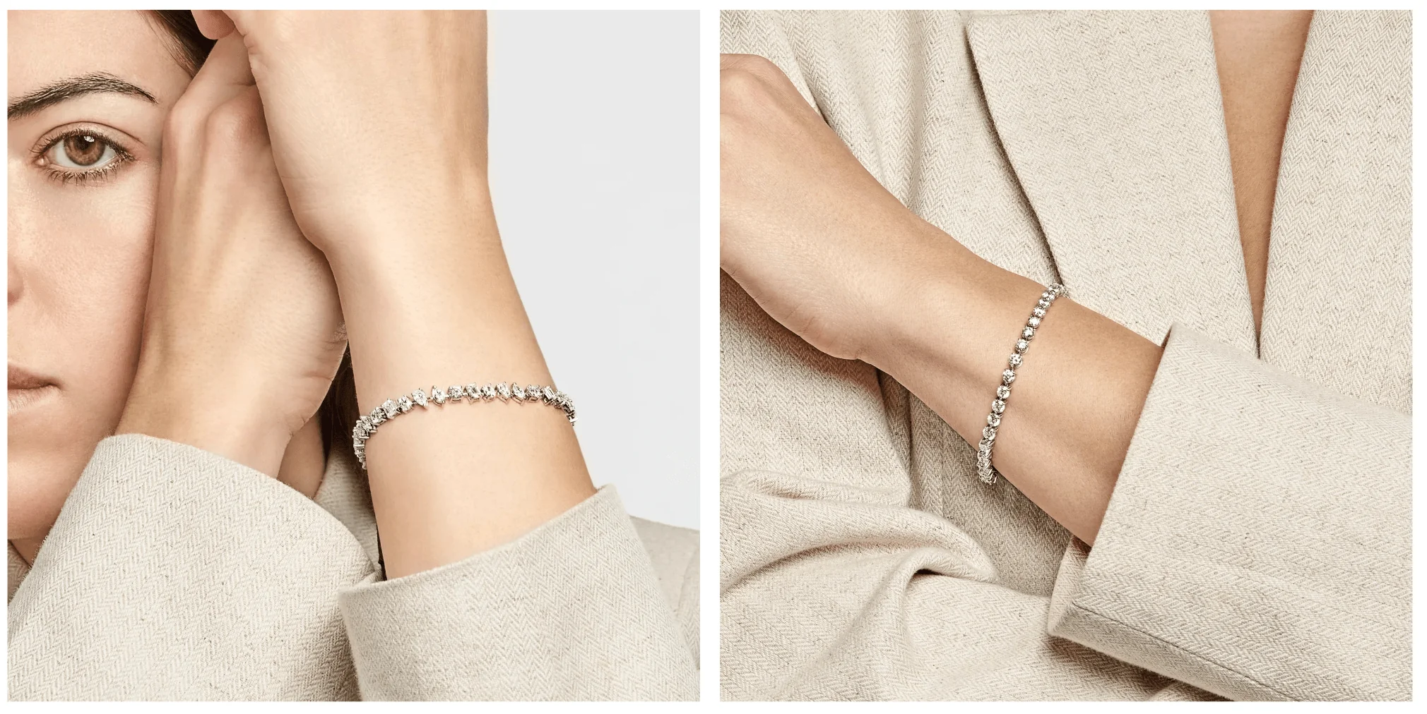 How to Style a Diamond Tennis Bracelet