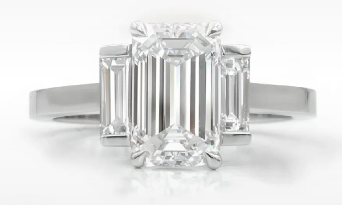 Emerald Cut Engagement Ring